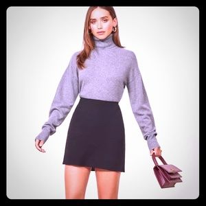 Reformation Boyfriend Cashmere Turtleneck
